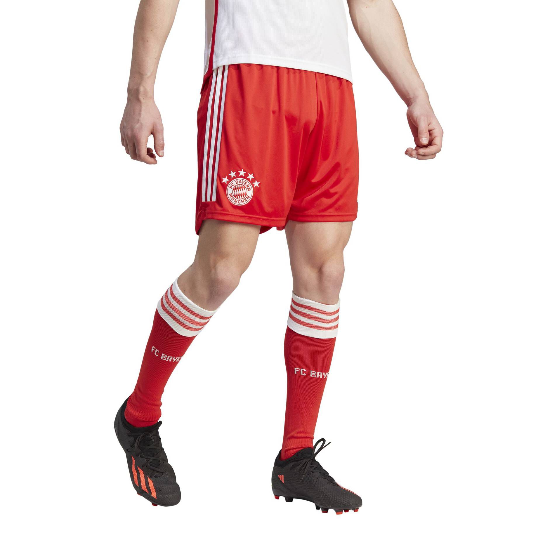 adidas Performance| Herren Fußballshorts FC BAYERN MÜNCHEN 2023/24 Heim