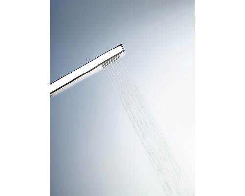 Douchekolom incl. thermostaat Schulte Vierkant chroom D9635 02