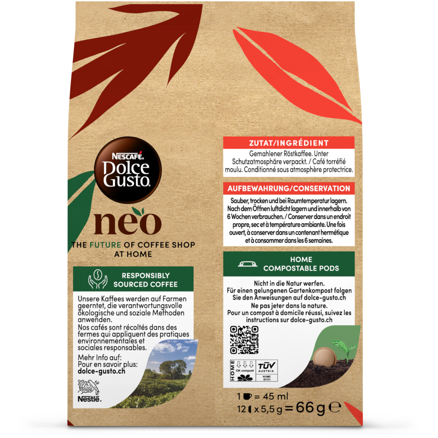 NEO Dolce Gusto Espresso Intense 12 Pods