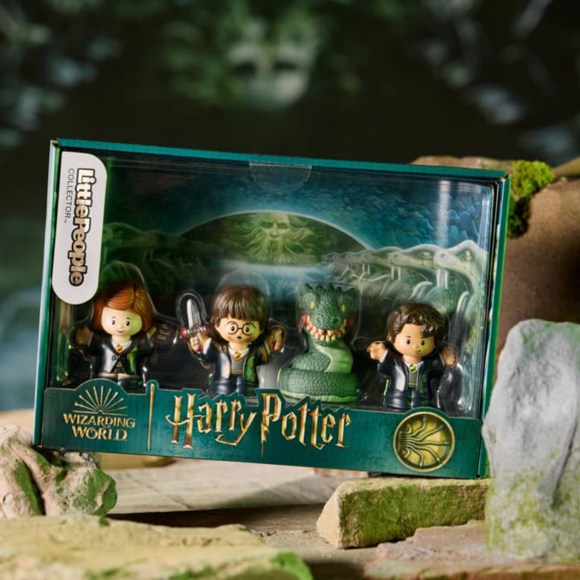 Mattel Spielfigur Little People Collector Harry Potter Chamber of Secrets 4 Figuren