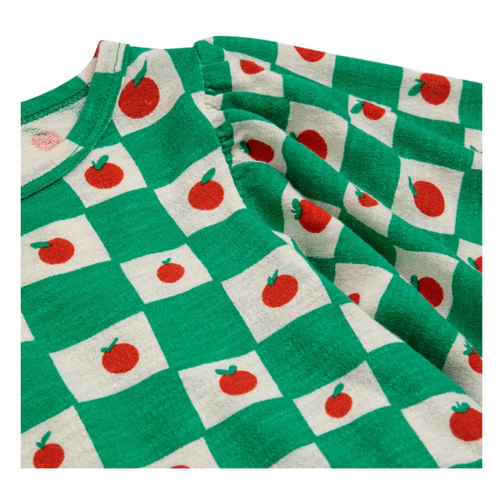 Bobo Choses Robe Coton Bio Tomates | Vert