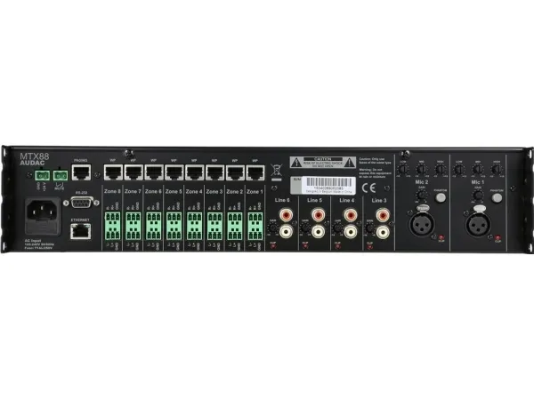 Audac MTX88 - Matriceprocessor
