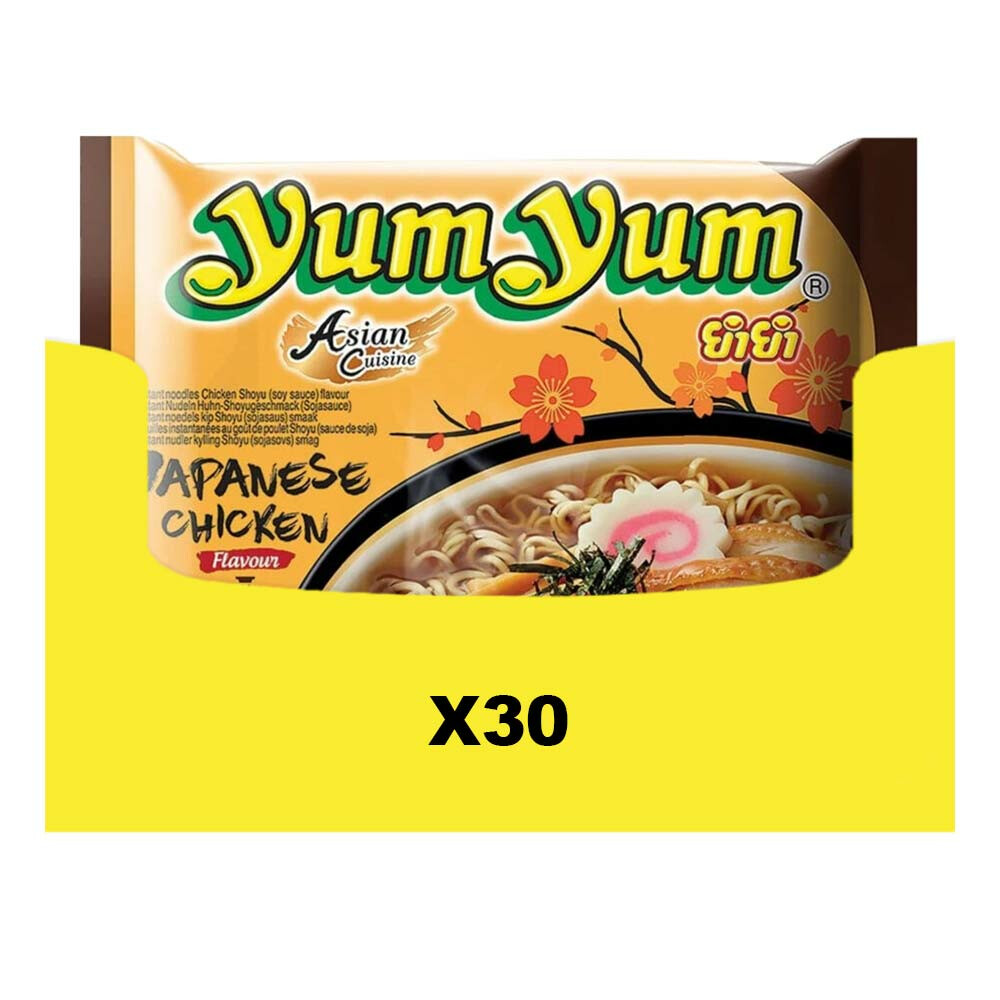 30x Yum Yum Noodle Soep Pak Shoyu Saus60 gr
