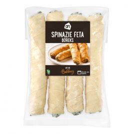 Albert Heijn Spinazie feta boreks (voor uw eigen risico, geen restitutie mogelijk)