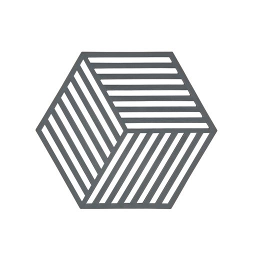 Zone Hexagon Bordskåner, Cool Grey