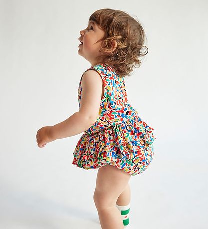 Bobo Choses Sommerstrampler - Viskose - Confetti - Mehrfarbig