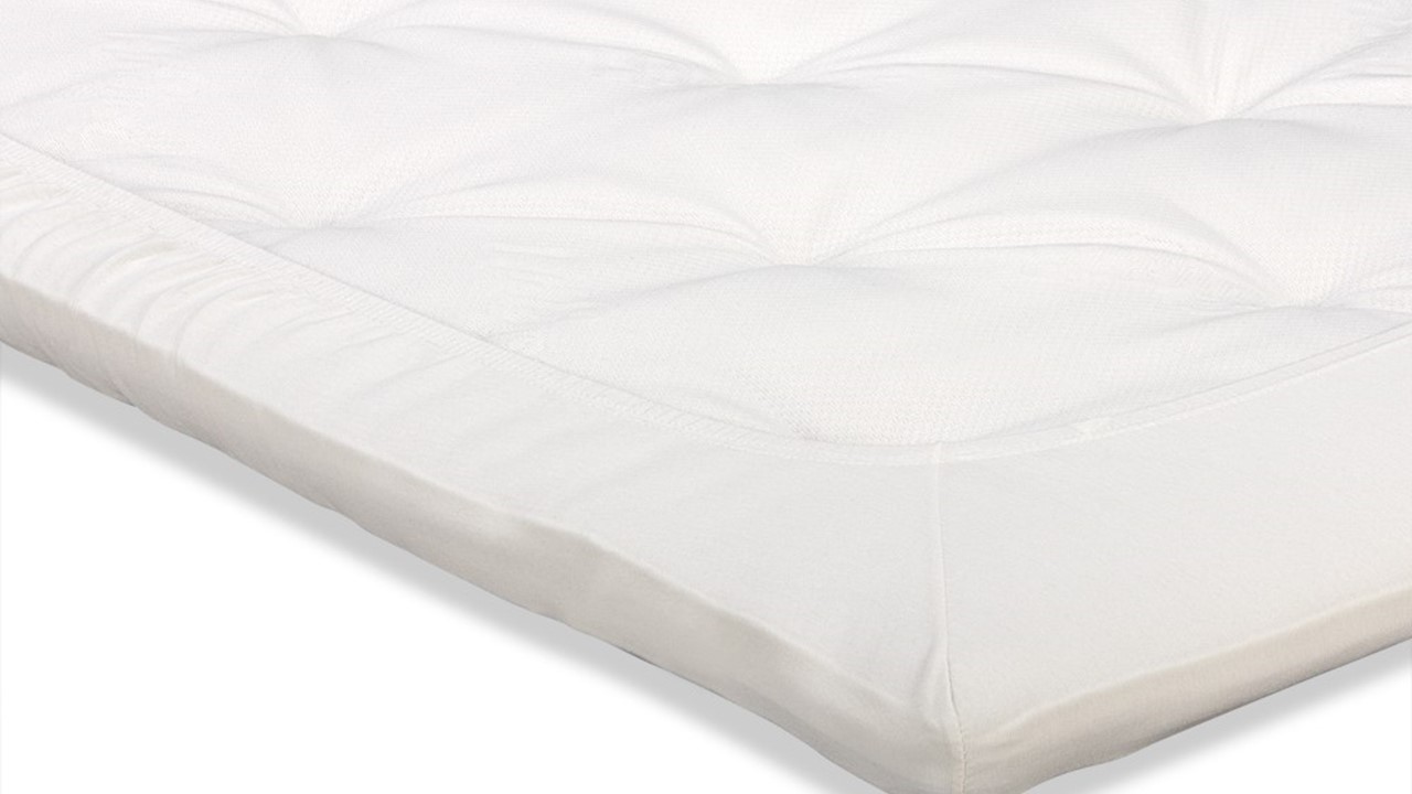 Hoeslaken Beter Bed Select Jersey topper off white
