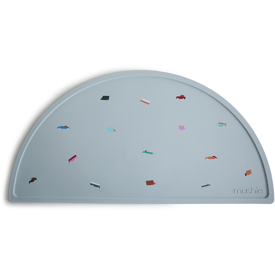 mushie Tischset Silikon, Retro Cars