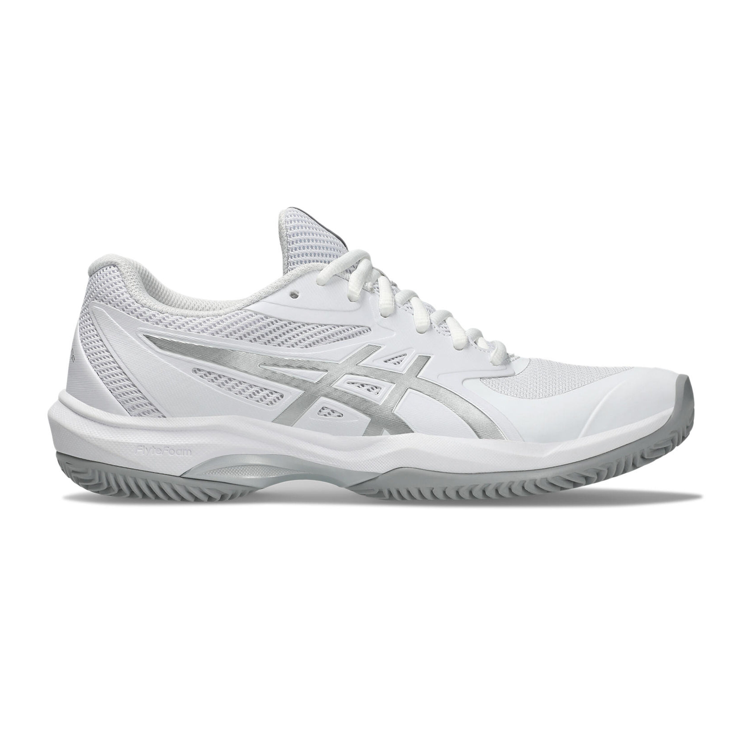 ASICS Game FF Chaussure Terre Battue Femmes - Blanc , Argent