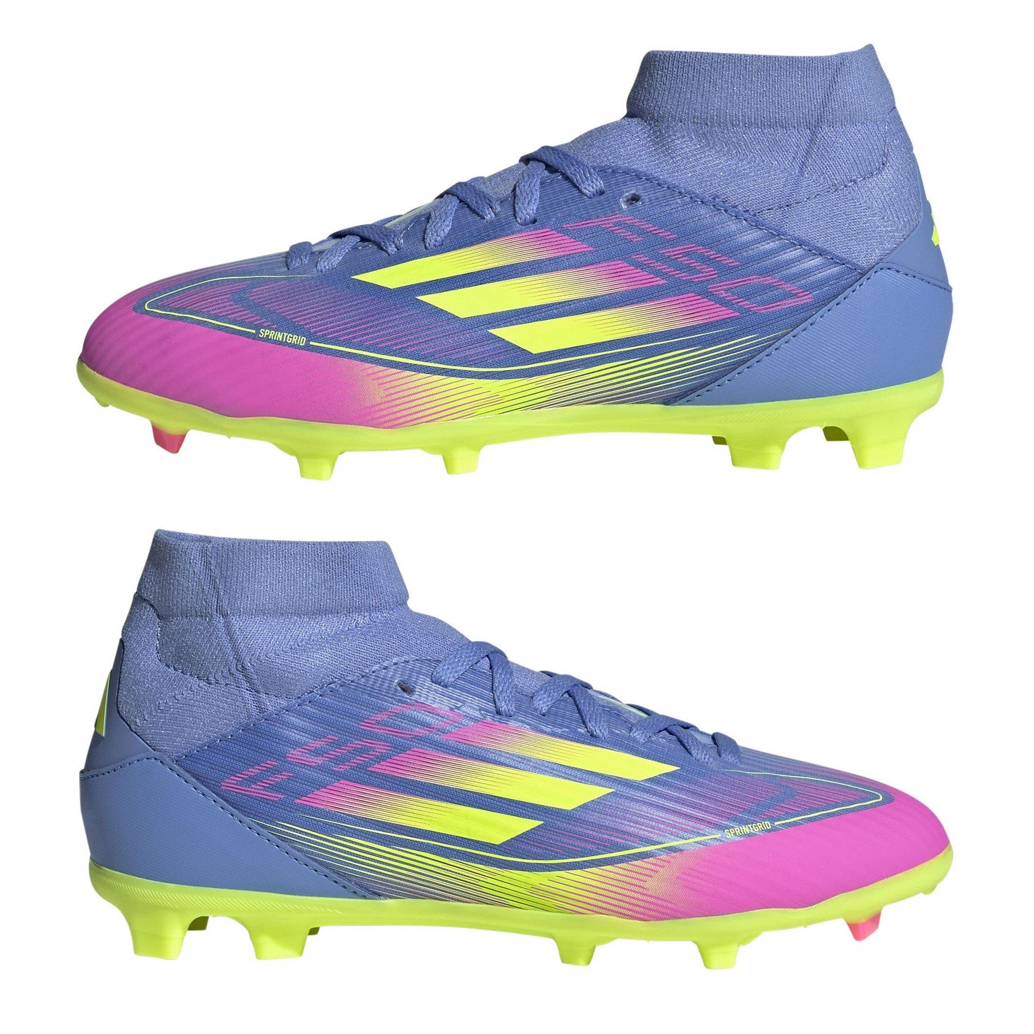 adidas F50 League Mid Childrens Firm Ground Football Boots