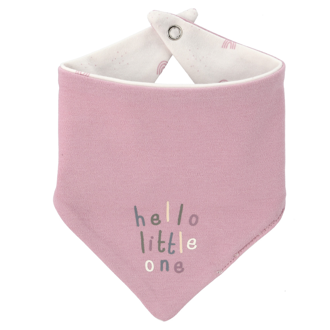 Topomini Pure Collection 2 Baby Bandanas Born 2025 rosa