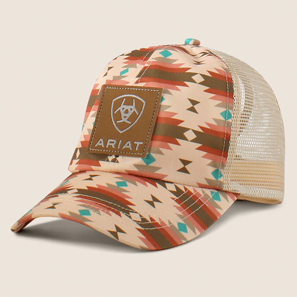Ariat Southwest Print Logo Patch Cap
