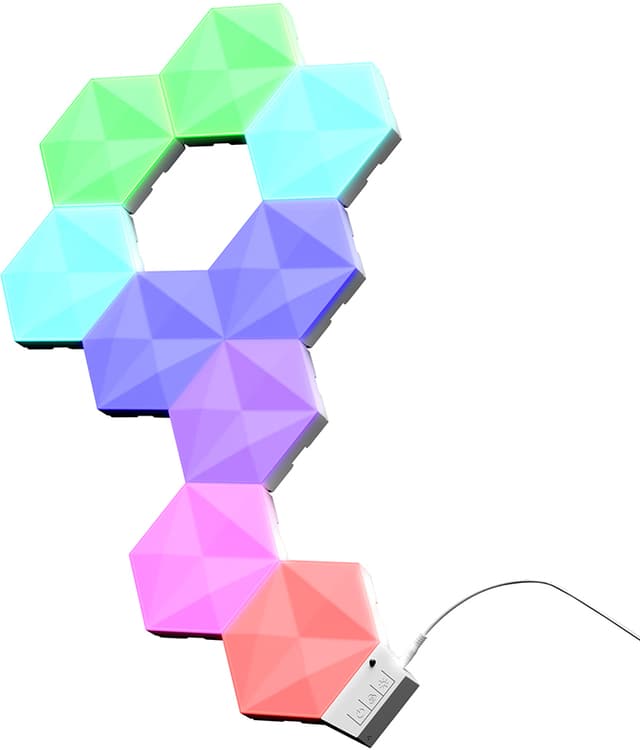 Trust Vybz Hexagon RGB LED-lyspanel-startsæt (pakke 9)