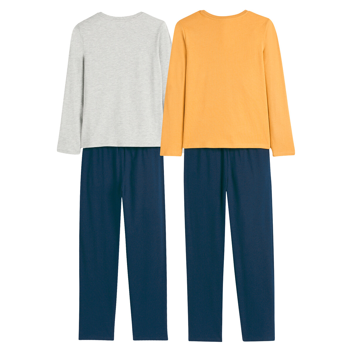 COLEÇÃO LA REDOUTE<br>Conjunto de 2 pijamas em malha, com estampa de bicicletas e prédios