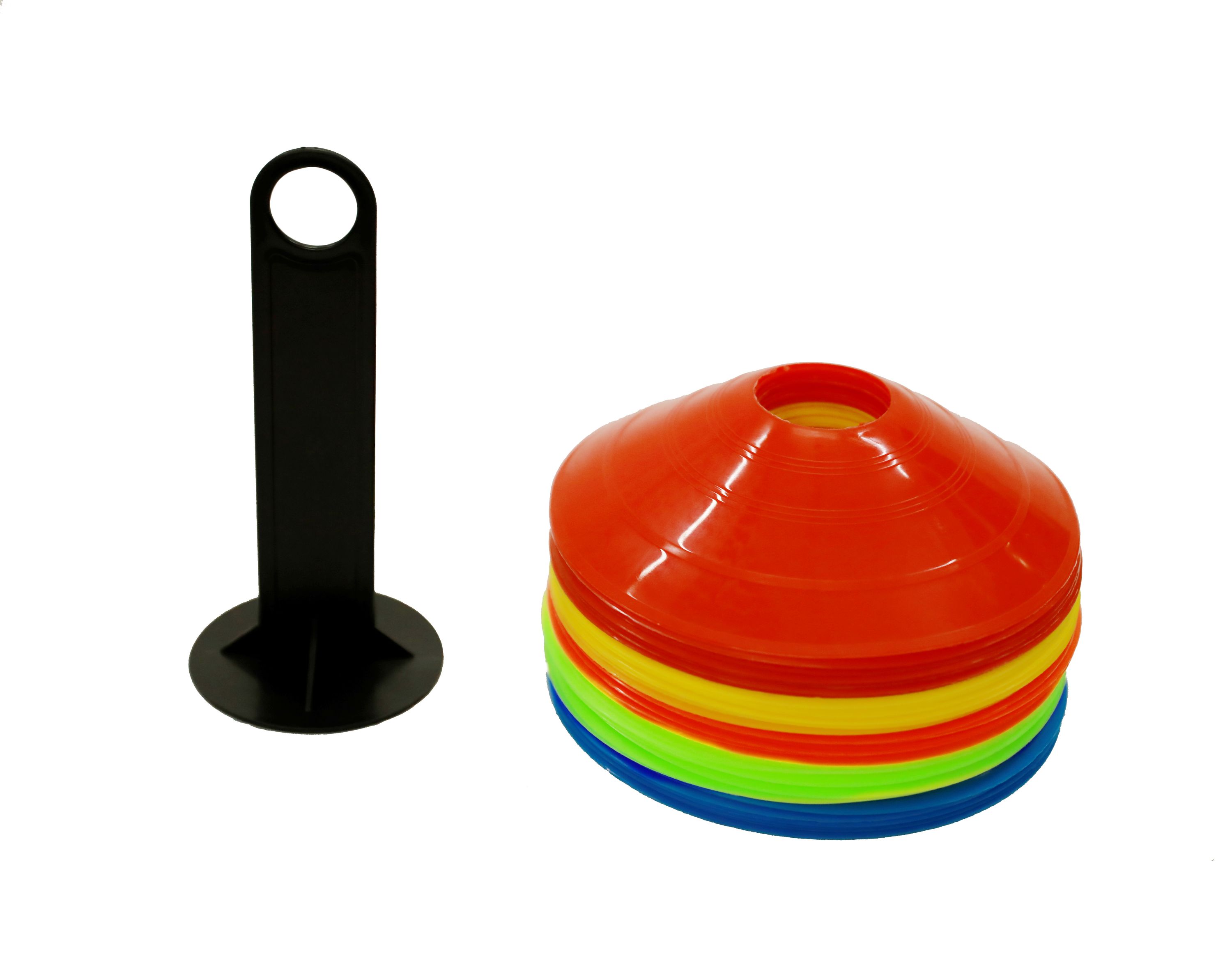 Markierungshütchen 50er Set farbig