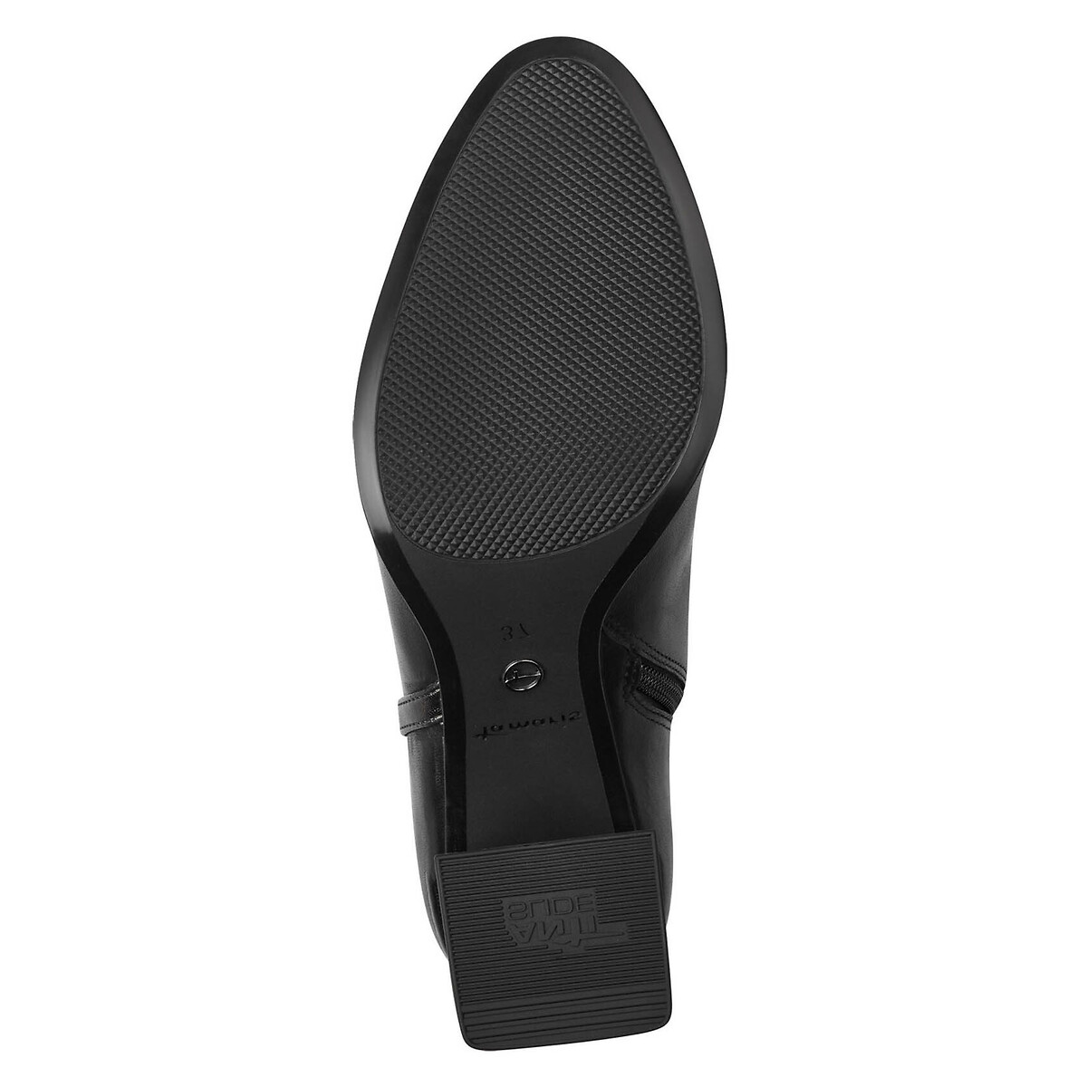 TAMARIS<br>Botas de cano curto com bico fino e salto