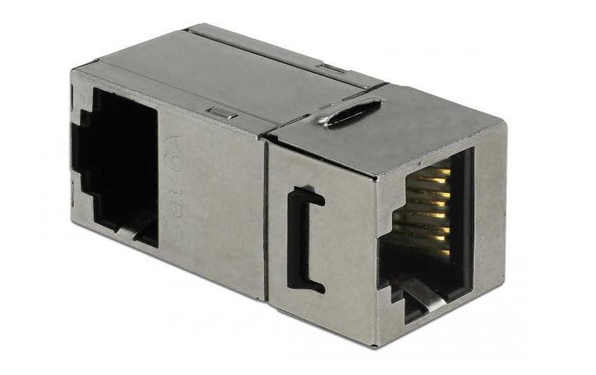 Keystone-Modul RJ-45, Cat.6, 90° geschirmtKeystone-Modul Cat.6 geschirmt