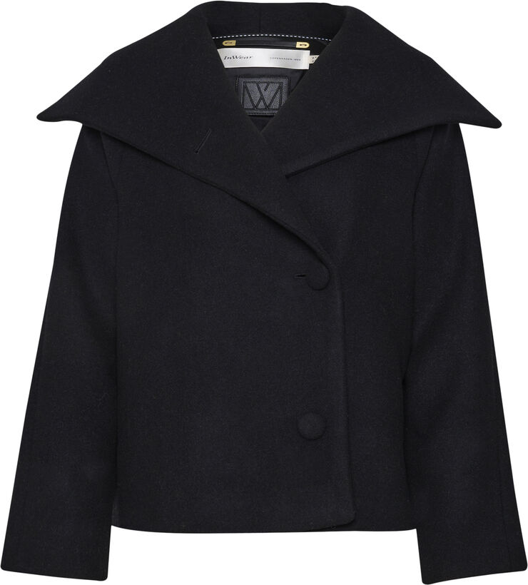 InWear PerryIW Short Coat Black