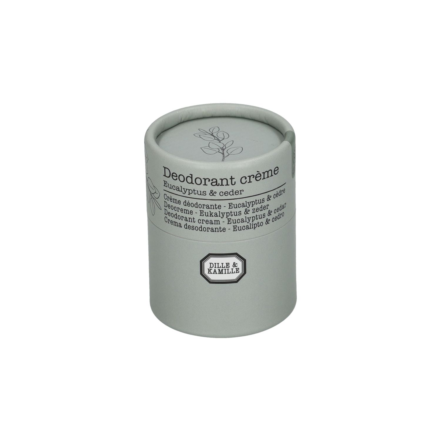 Deodorant crème, eucalyptus en ceder, 40 gram