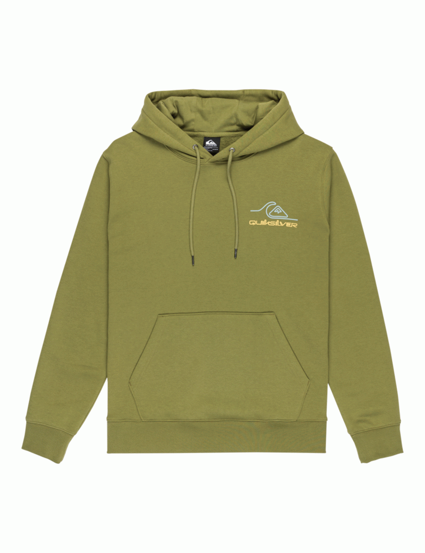 Sweatshirt Light Waves Green