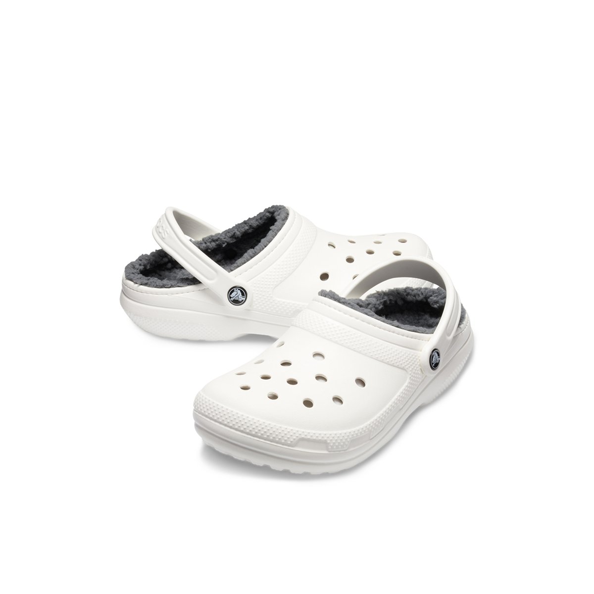 CROCS-Classic_line-Sabots - Talon plat - Blanc