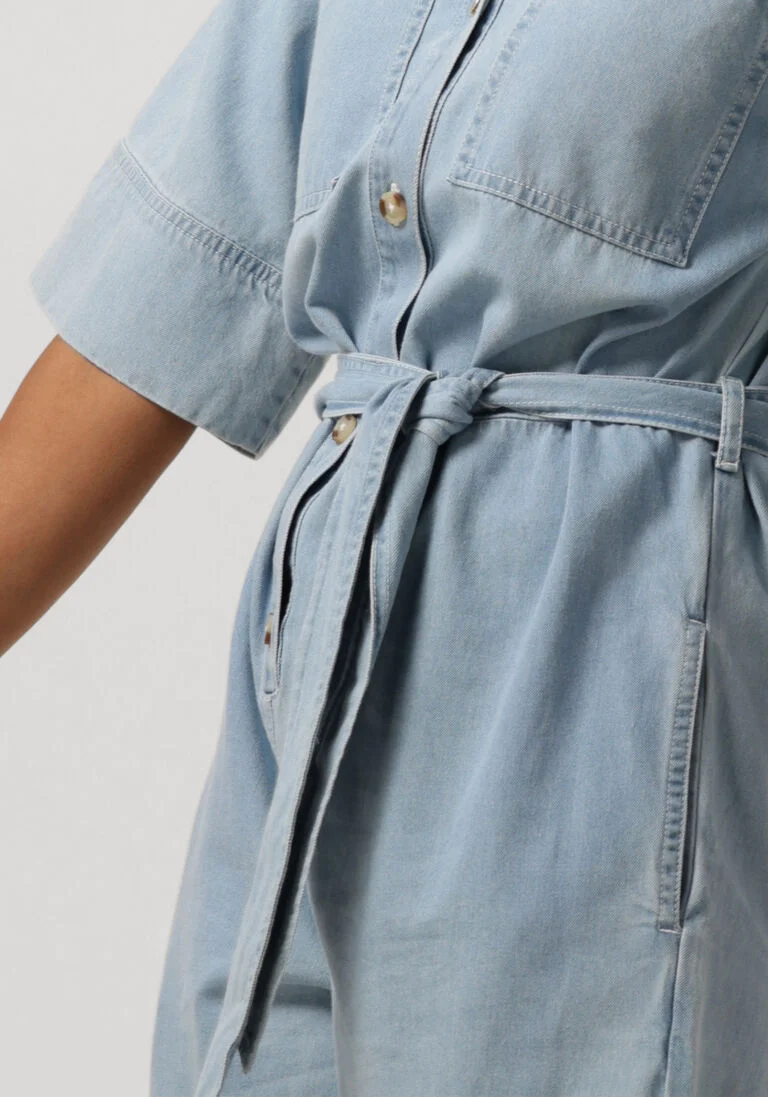 MSCH COPENHAGEN blauwe msch copenhagen jumpsuit mschshayla 2/4 jumpsuit
