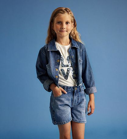Creamie Jeansjacke - Blue Denim