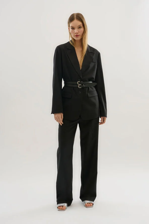 Karen by Simonsen KBMilano Solid Pants Meteorite