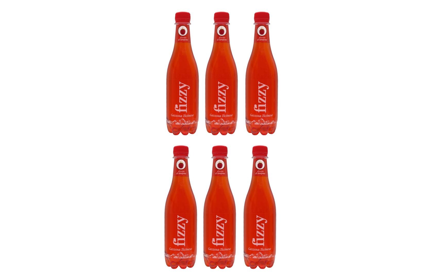 Soft-Drinks Framboise 6 x 0.46 lKohlensäurehaltiges Erfrischungsgetränk aus dem Tessin