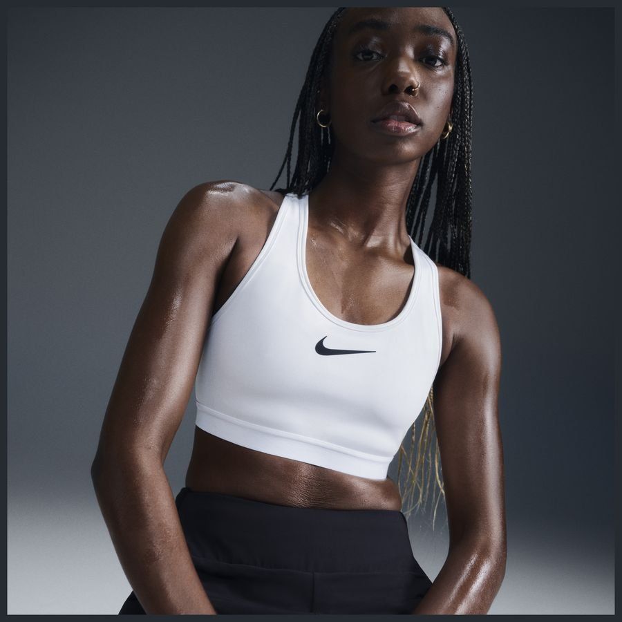 Nike Swoosh High Support Women's No WHITE/WHITE/BLACK