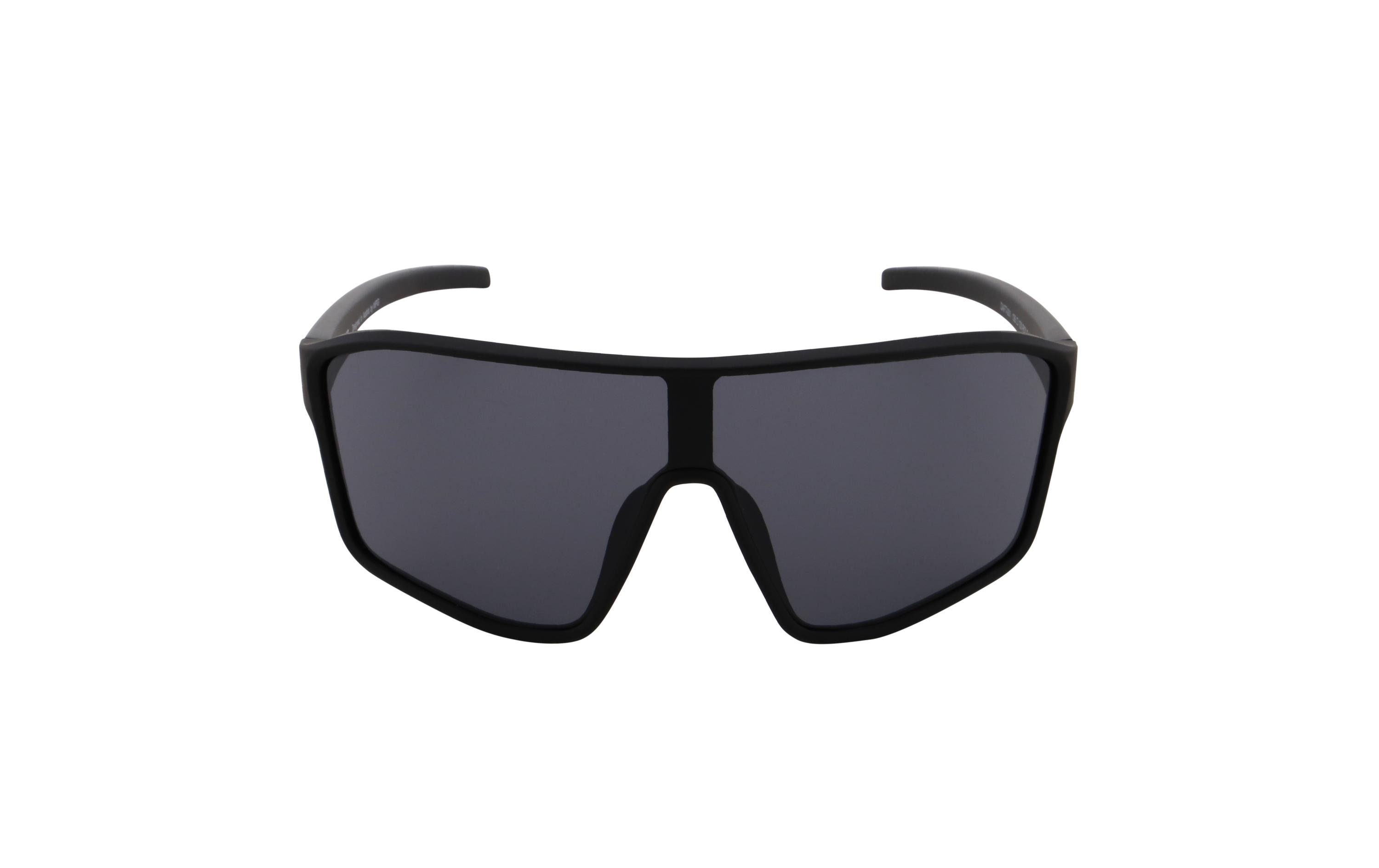 Sportbrille Daft Black, Smoke with Gold MirrorVelobrille