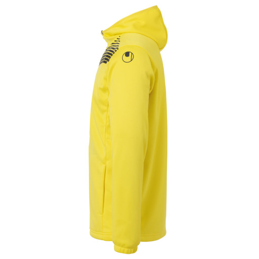 Jaqueta com capuz Liga 2.0, amarelo limão/preto, Uhlsport