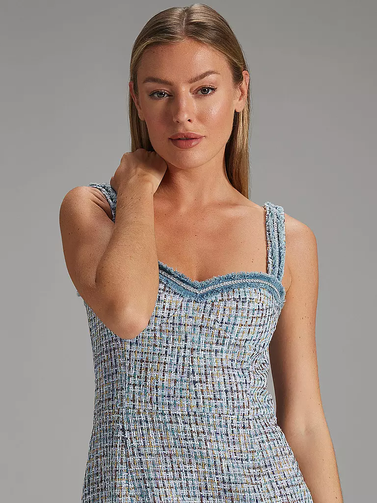 SWING Abendkleid  blau