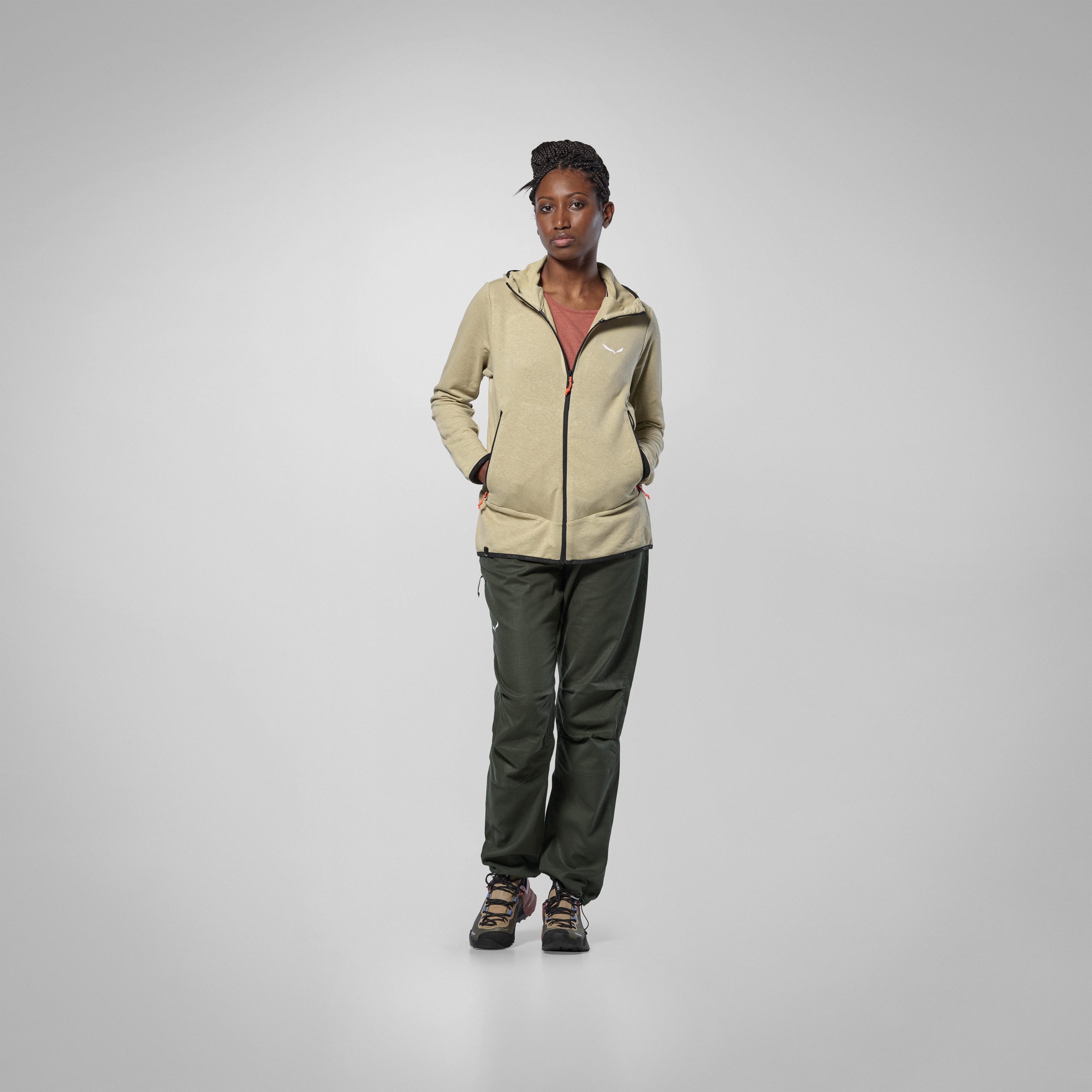 Agner Hemp 2 Kapuzenjacke Damen