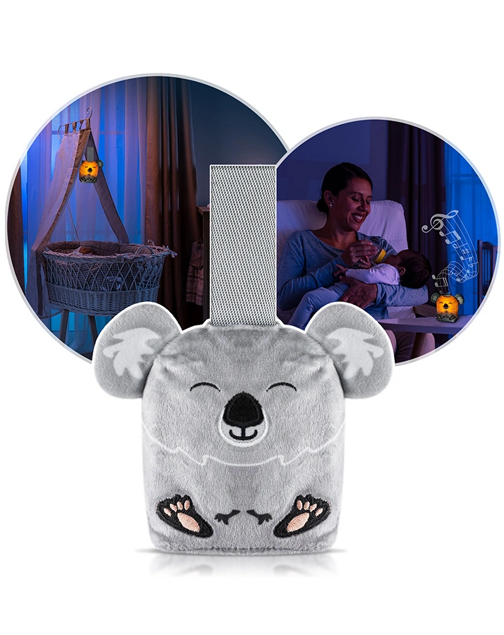 Nachtlicht SLEEPY KOALA in grau