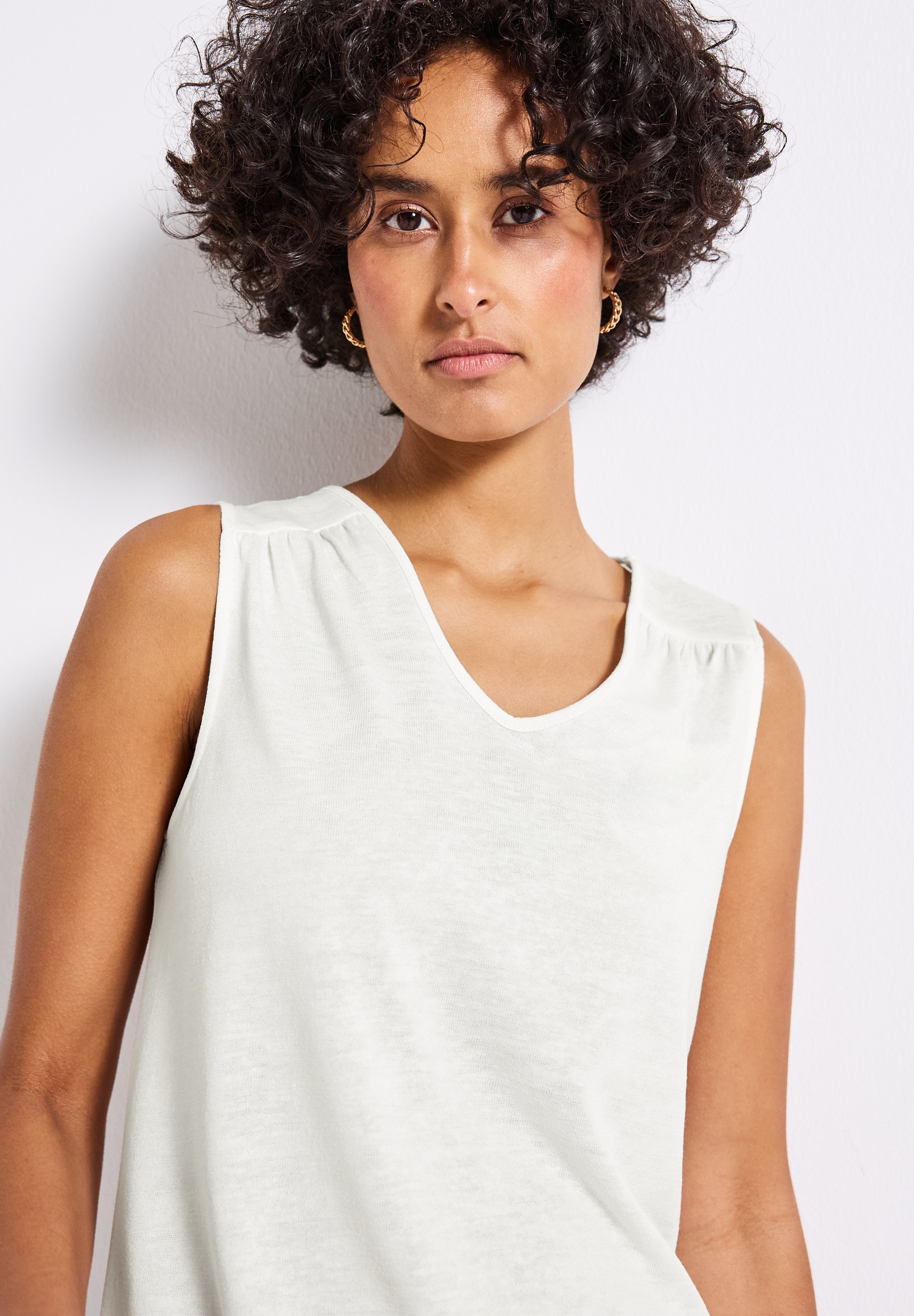 STREET ONE Shirttop , mit Spitze