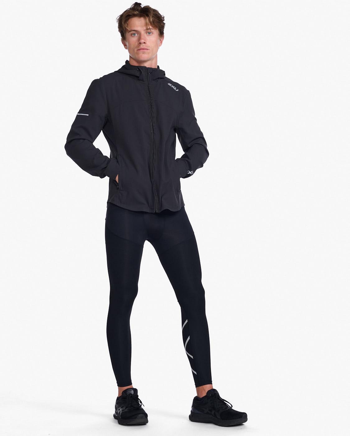 2XU Aero Jacket Black\Silver Reflective