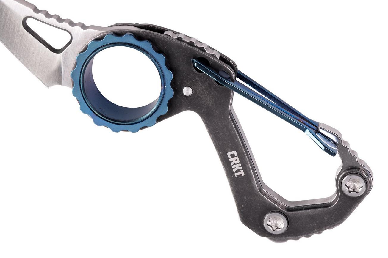 CRKT Compano, Carabiner Sheepsfoot zakmes, Mike Bond design