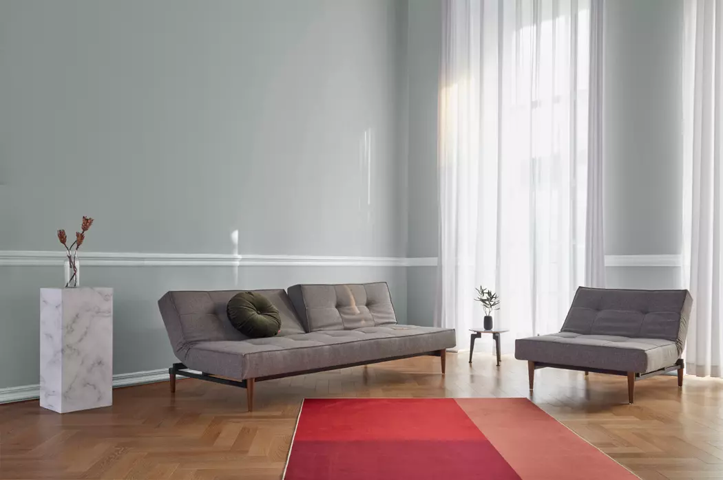 Schlafsofa Splitback Styletto dunkel