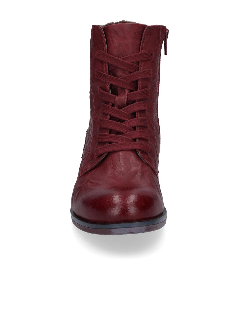 Stiefelette Sanja 01, bordeaux