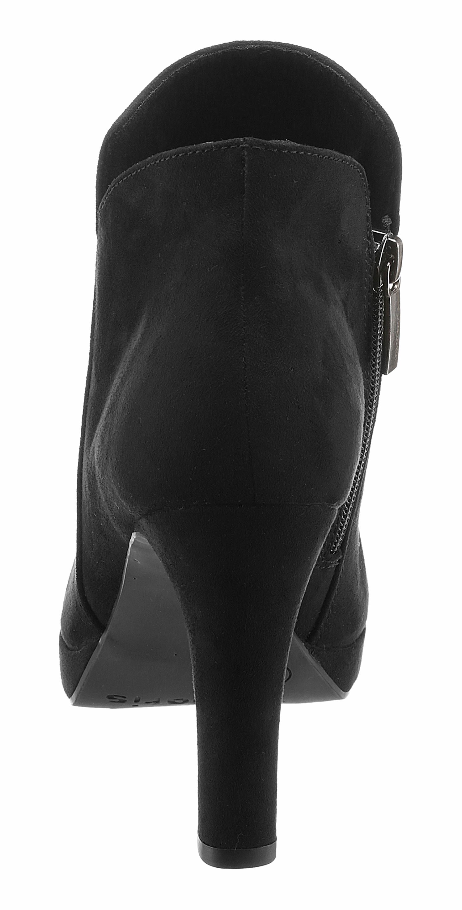 Tamaris High-Heel-Stiefelette  , Abendmode, High-Heel-Stiefelette, Ankleboots im femininen Look