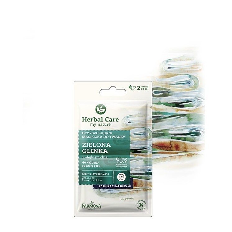 Farmona Herbal Care Groene Klei Reinigingsmasker 2x5 ml
