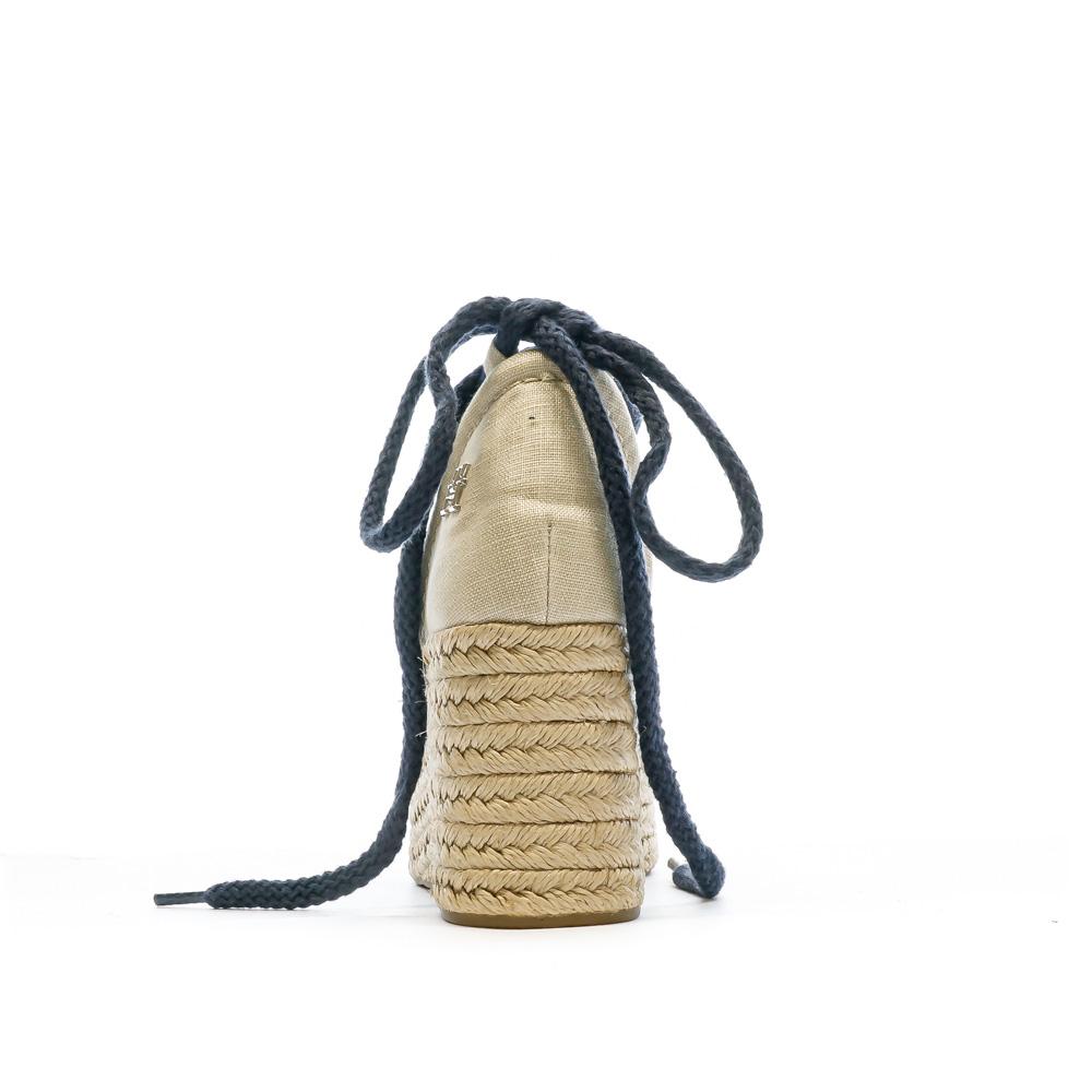 Tommy Hilfiger Chaussures compensées Marine Femme Tommy Hilfiger Linen