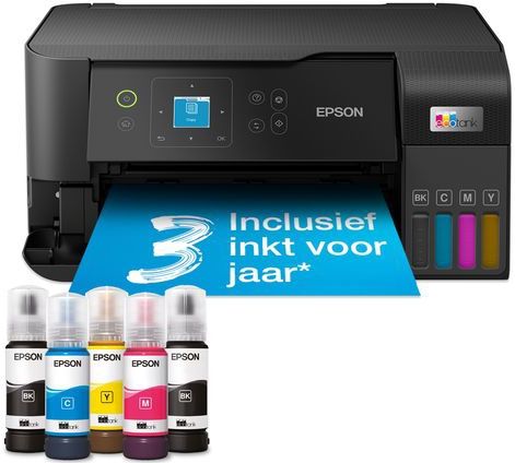 Epson - EcoTank ET-2840 - All-in-One Inkttank Printer - A4 - Wi-Fi