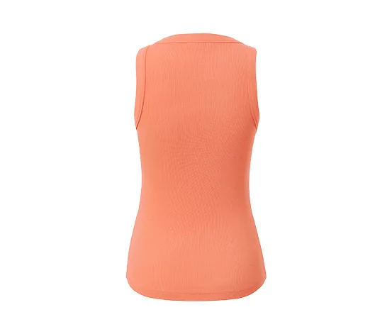 2 Sporttops, orange und creme