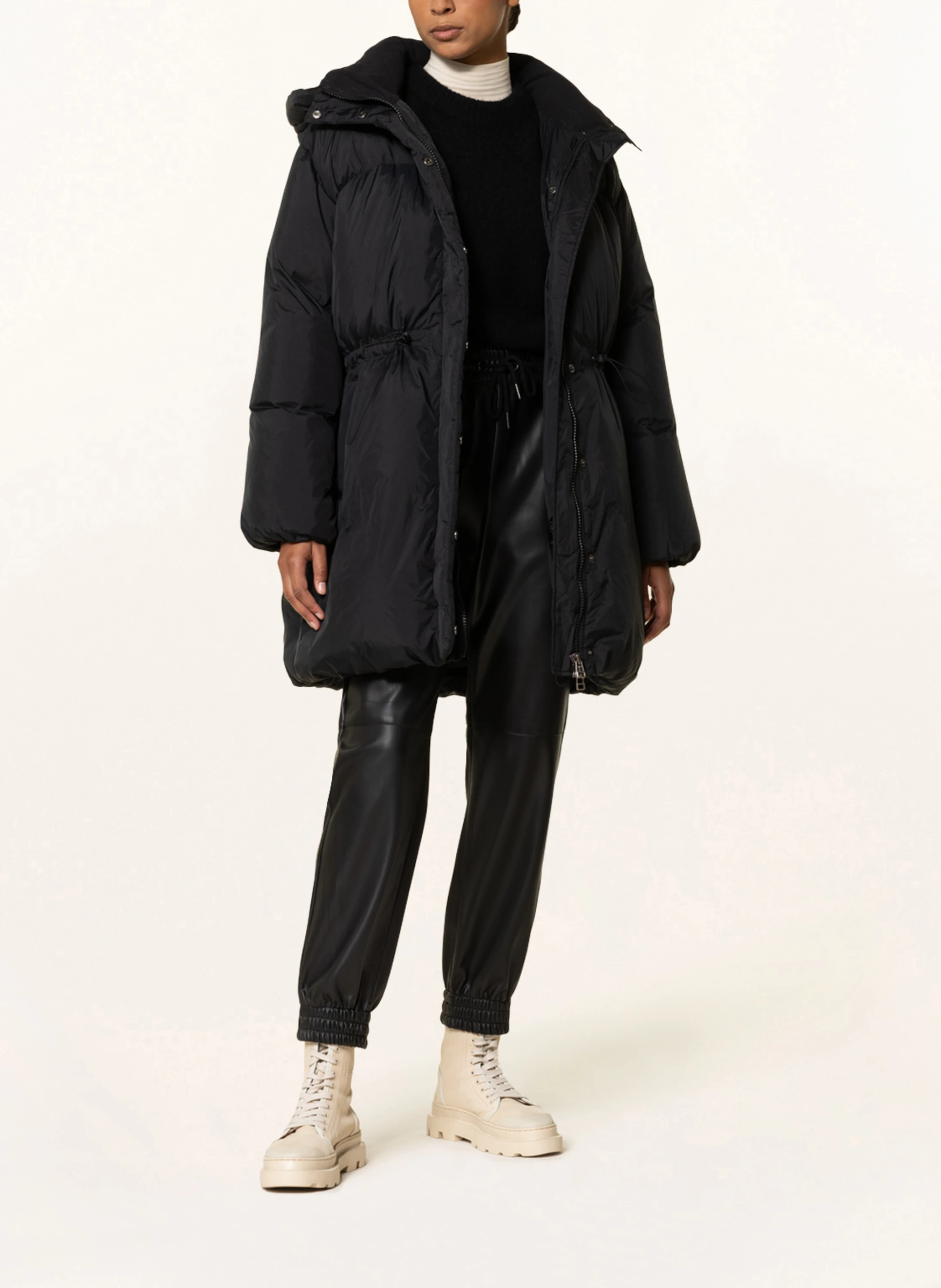Levi's® Oversized-Daunenmantel mit abnehmbarer Kapuze