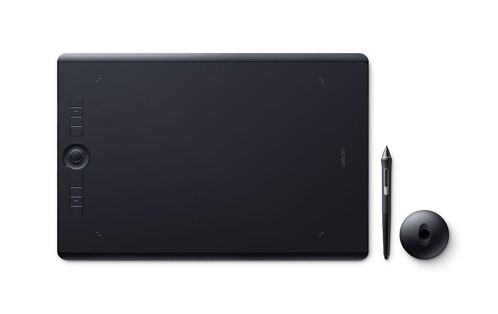 Stifttablet Intuos Pro M<br>Performantes Grafiktablet, Grösse M, schwarz