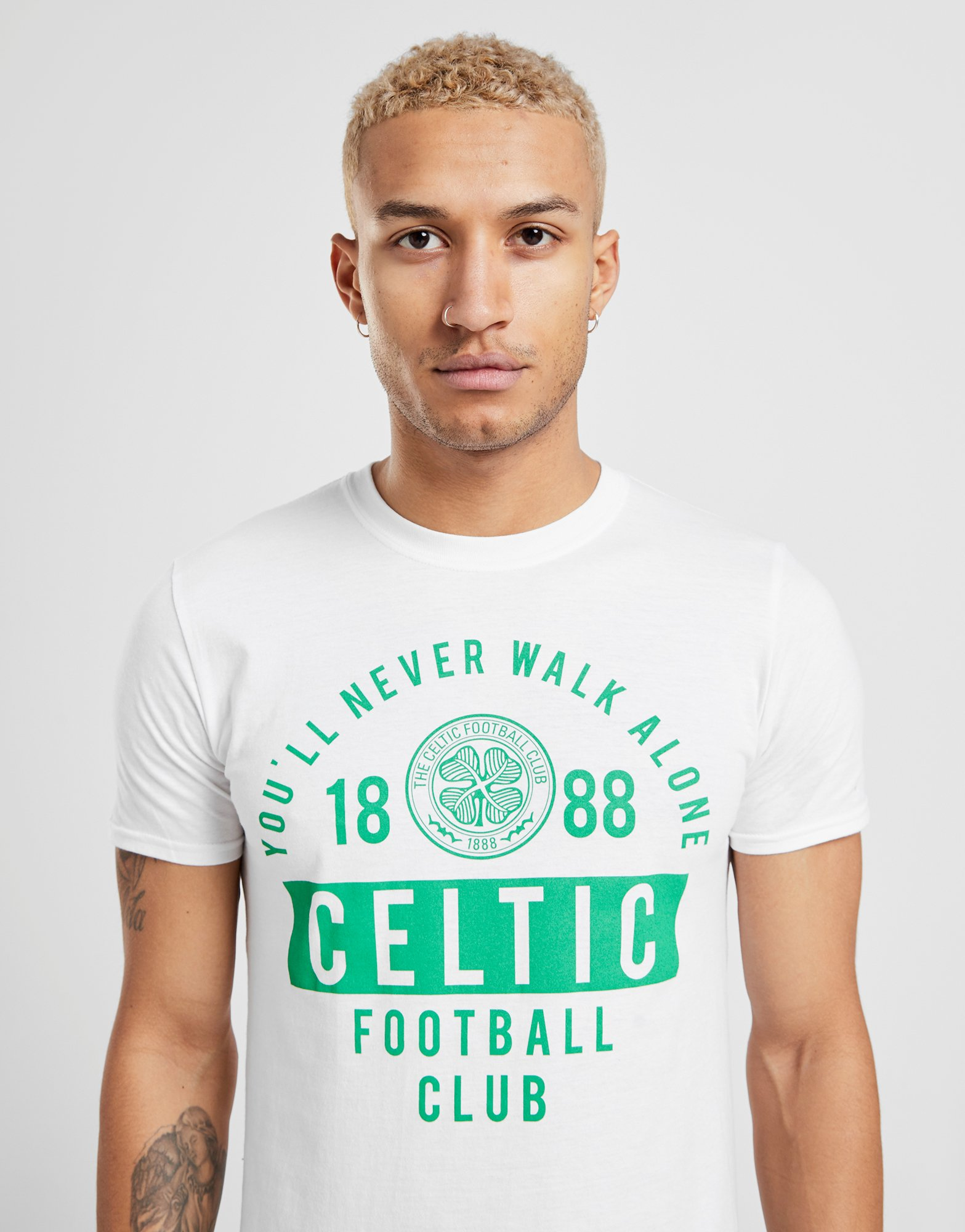 Official Team Celtic You'll Never Walk Alone Shirt