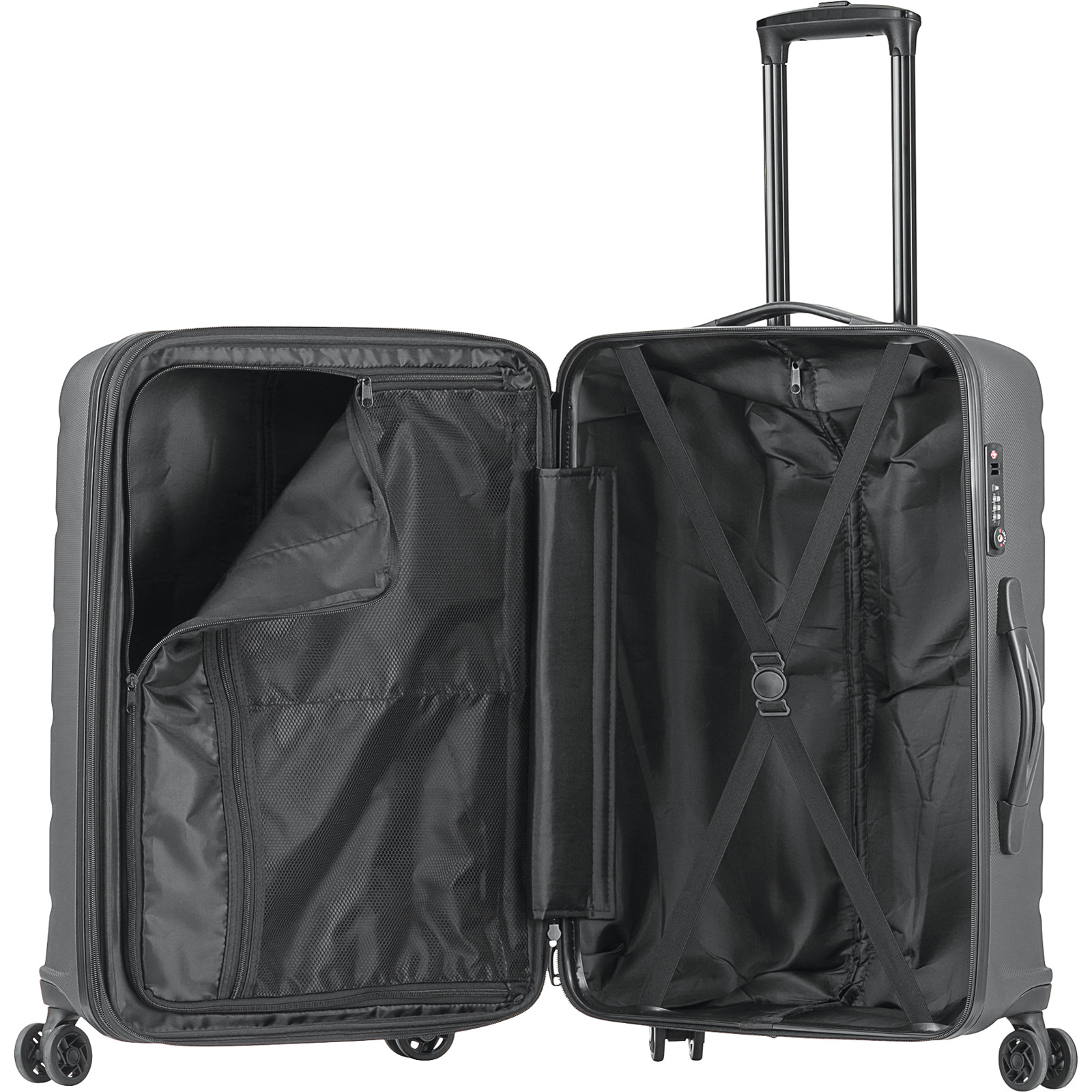 Peru Koffer-Set S+M, ABS, 4DR, schwarz