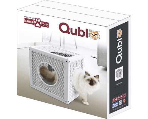 Kattenhuis Bama Pet Qublo 35 x 35 x 35 cm duif